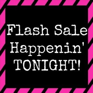 Flash sale tonight only