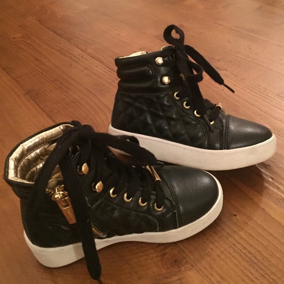 Michael Kors Ivy Cora Quilted High Top Sneaker