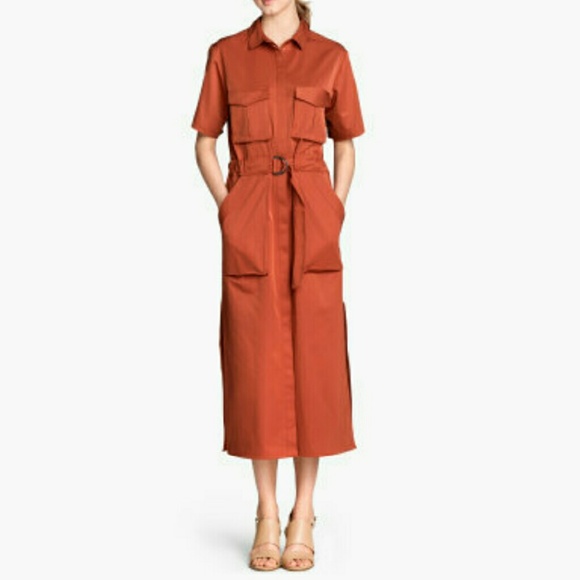 Long shirt dress navy