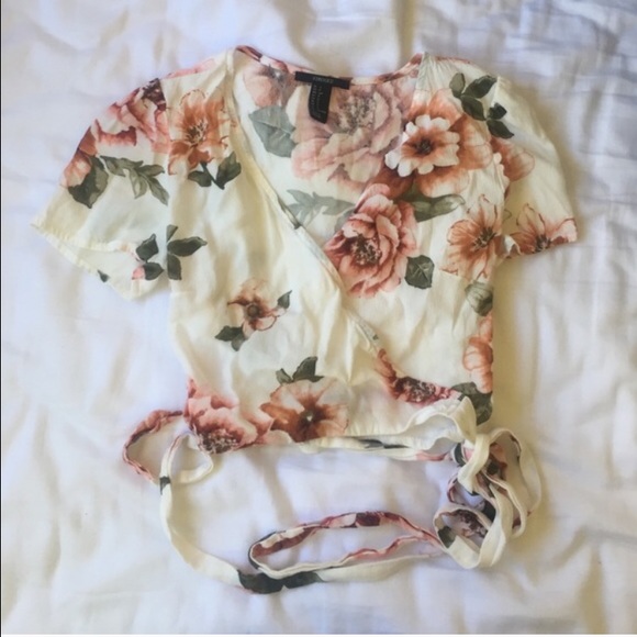 Set floral Crop and Skirt