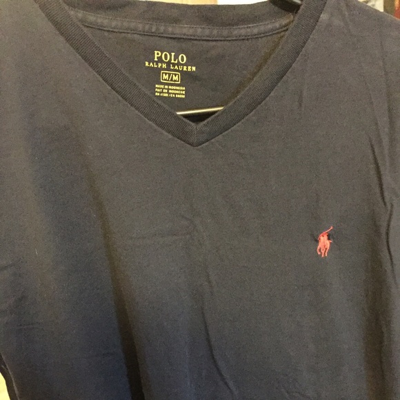 Polo v neck size medium