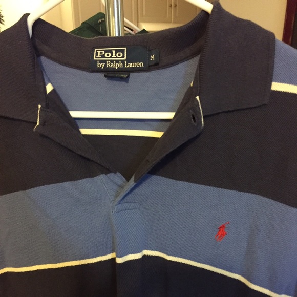 Polo shirt with collar size medium