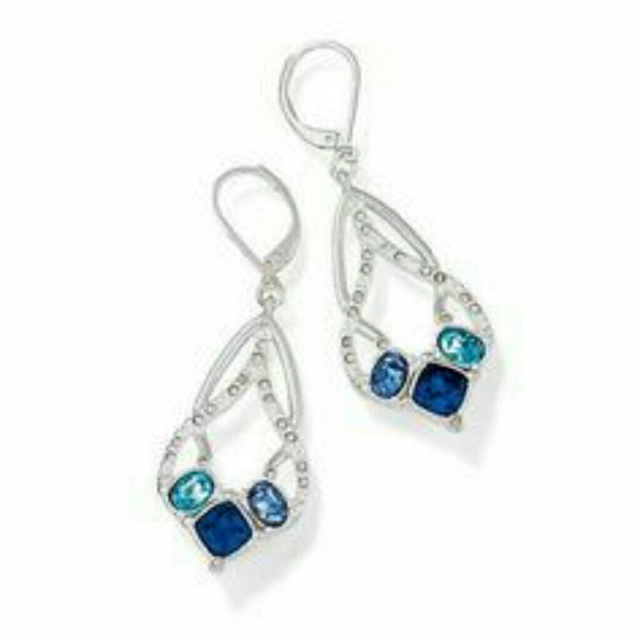 Tangier Market beaded hoop earrings
