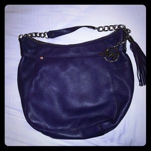 Michael Kors Large Purple Hobo