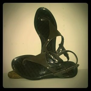 Brown sandals