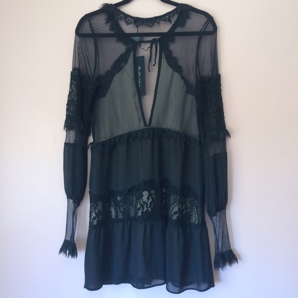 🖤HP🖤 For Love & Lemons Alexa Lace Dress - Picture 3 of 4