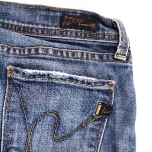 CITIZENS OF HUMANITY  DISTRESSED JEANS SIZE 26 - Picture 4 of 4