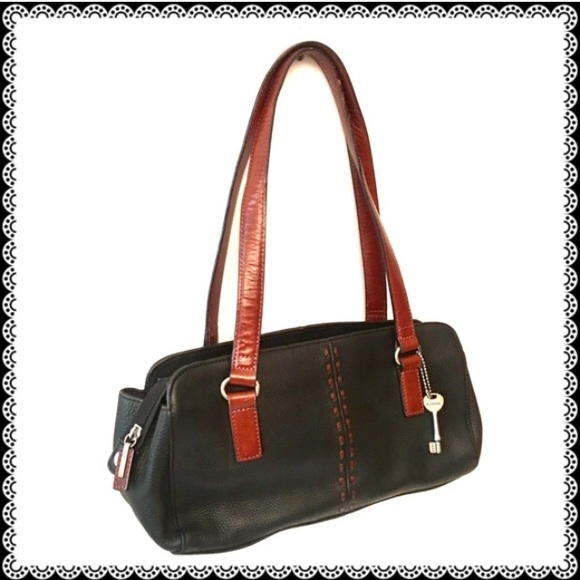 Leather handbag