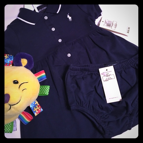Ralph Lauren Other - HP🎉10/16🎉NWT Ralph Lauren Baby Dress & Bloomers