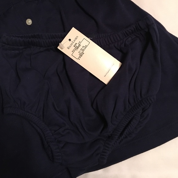 HP🎉10/16🎉NWT Ralph Lauren Baby Dress & Bloomers - Picture 4 of 4
