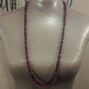 Unisex 30" beaded necklace