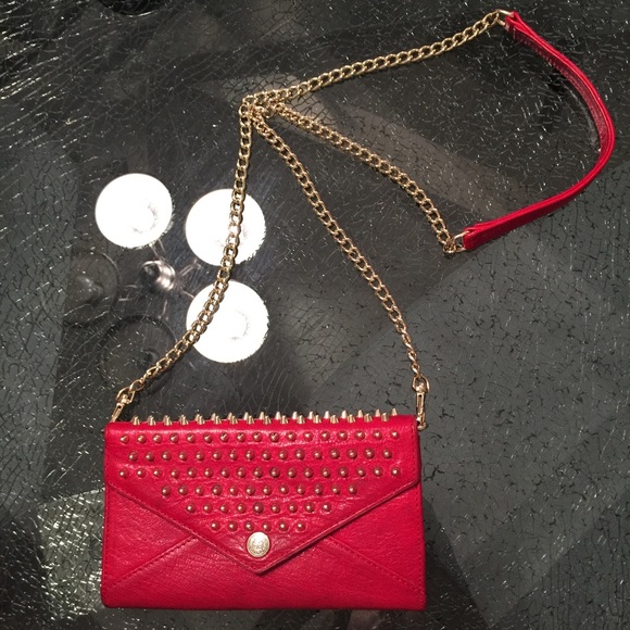 Rebecca minkoff red clutch - Picture 3 of 4