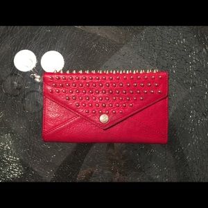 Rebecca minkoff red clutch