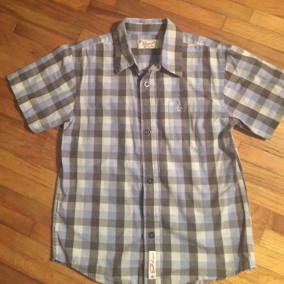 Boys penguin shirt size M