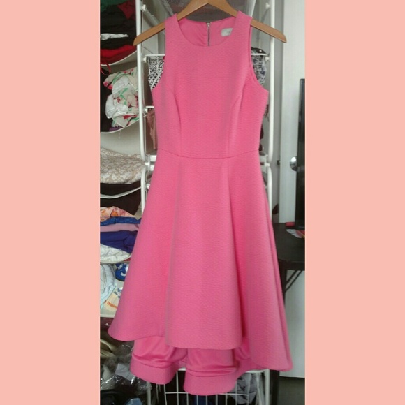 Coast Postella Textured Flare Midi Dress 4 - Picture 2 of 3