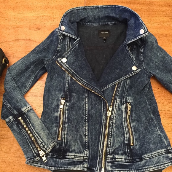 Acid Handsand Stretchy Jean Moto - Picture 4 of 8