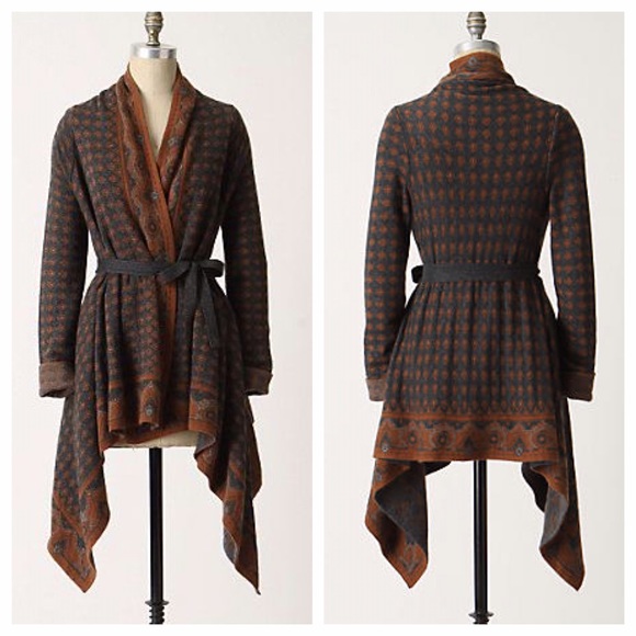 Anthropologie Sweaters - Anthropologie Arras Sweater Coat by Field Flower
