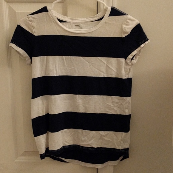Girls old navy striped tee