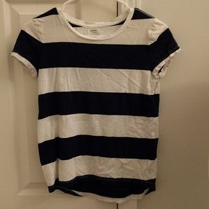 Girls old navy striped tee