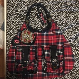Plaid Betsy Johnson "Betsyvillle" bag