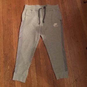 Gray Nike Track & Field Pants