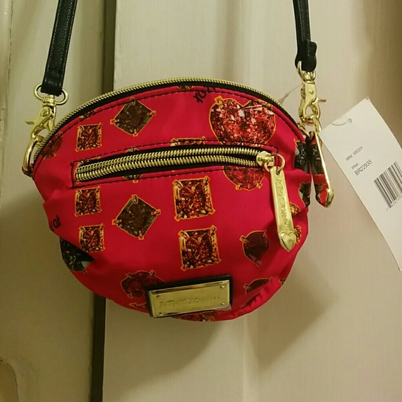 Betsey Johnson jewel crossbody purse