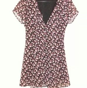 Grunge button down dress