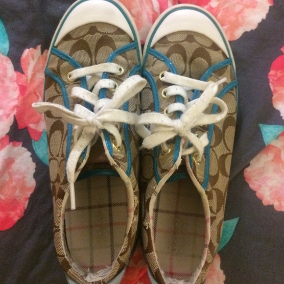 Coach tennis shoes