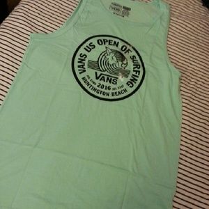 Men's custom Vans tank top
