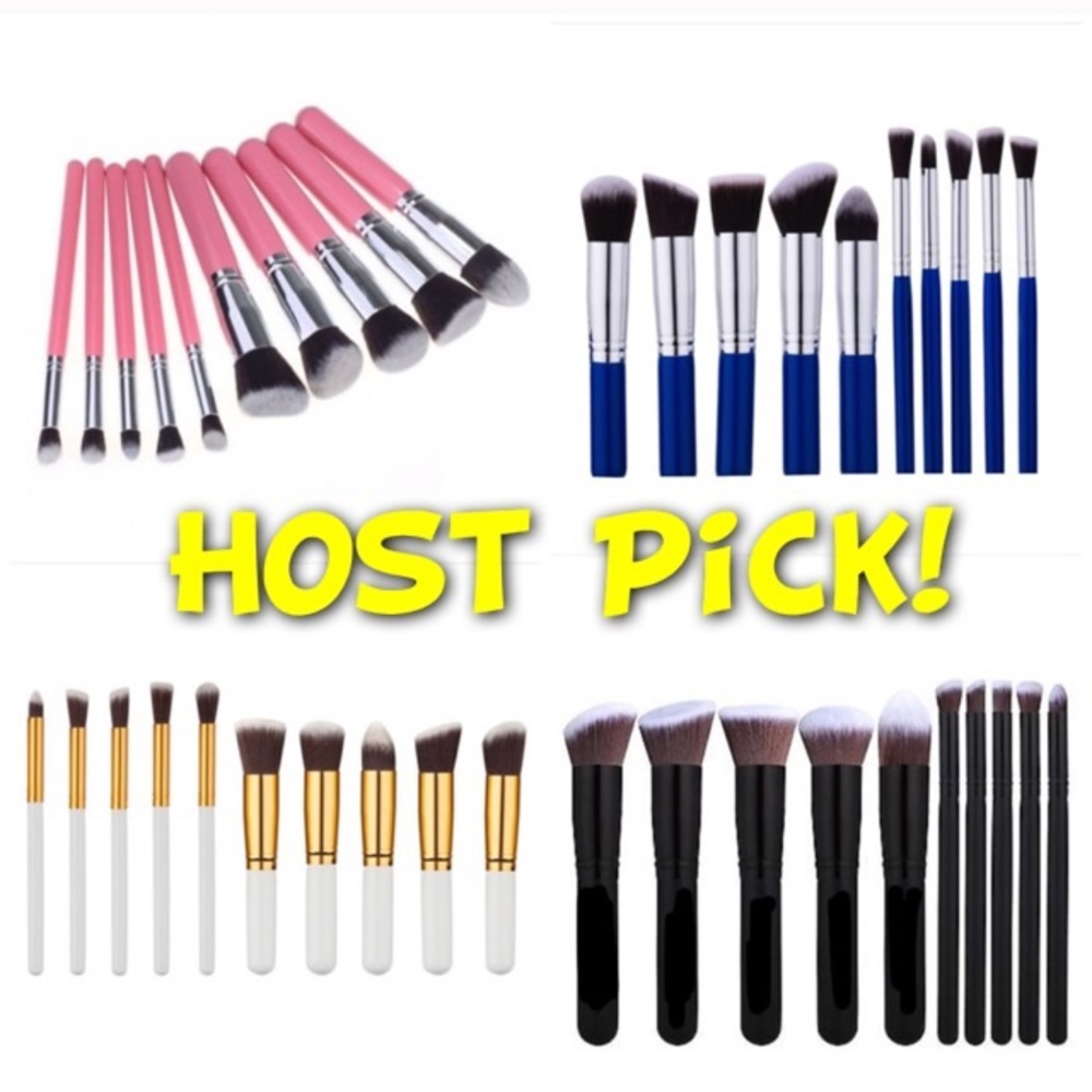 ⭐️ HOST PICK ⭐️ Professional make up brushes, 10pc - Picture 2 of 8