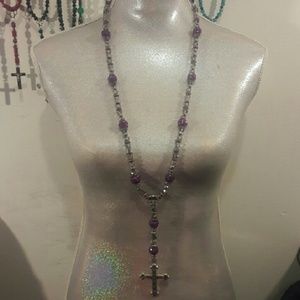 32" beaded necklace
