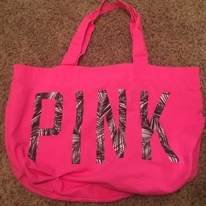 PINK tote bag