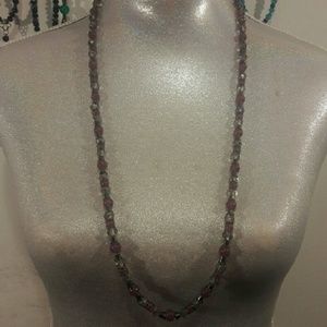 Unisex 30" beaded necklace