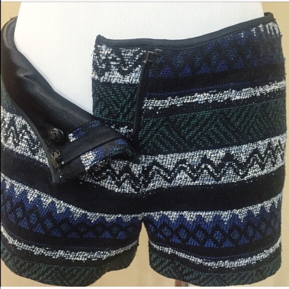 Tribal print shorts