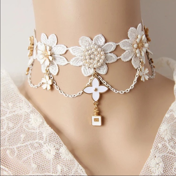 Gothic jewelry vintage choker necklace