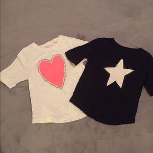 🍁2 short sleeve shirts