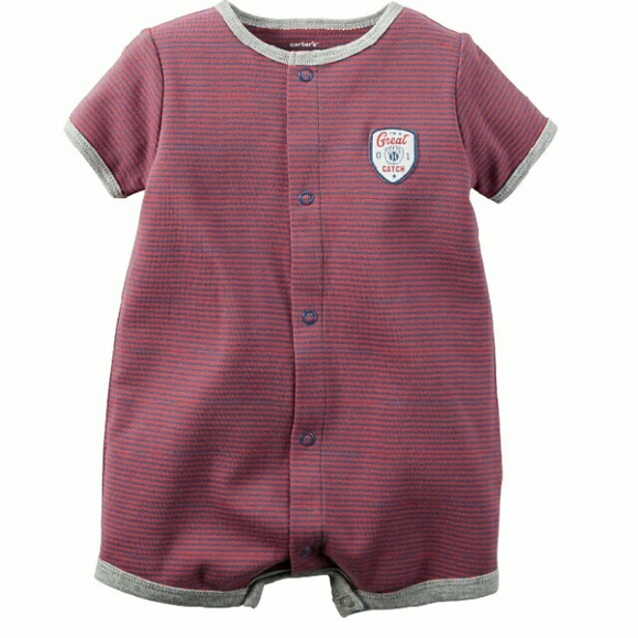 Great catch romper Carters NWT