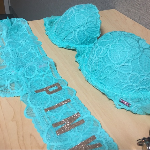 VS Pink Bra/Panty Set