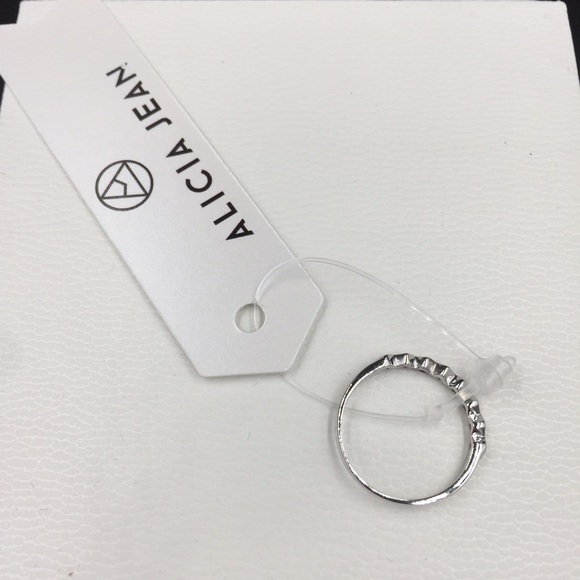 Alicia Jean Sterling Silver Stacking Ring - Picture 3 of 3