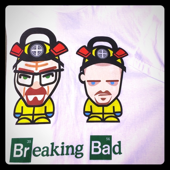 BNWOT Breaking Bad Mr. White & Jesse XL T-Shirt