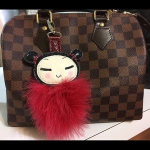 Furry Pucca Bag Charm