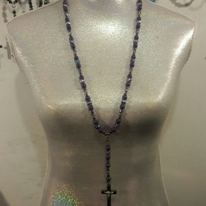 Unisex 30" beaded necklace