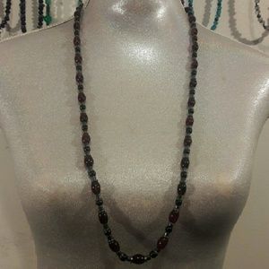 Unisex 30" beaded necklace