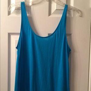 Blue tank top