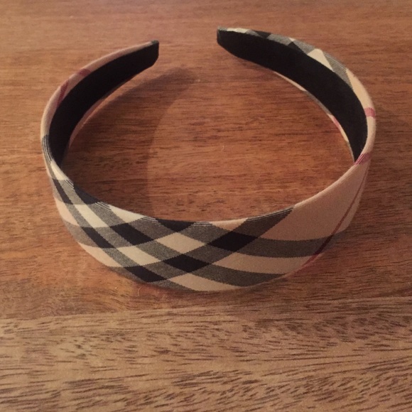 Burberry headband in classic nova check