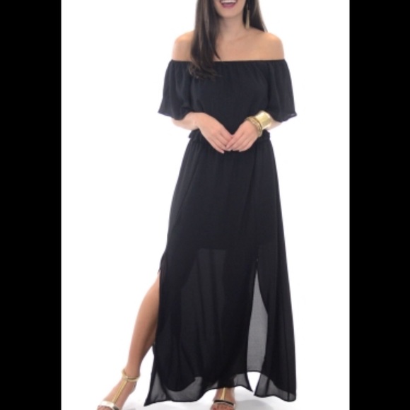 Off the Shoulder Maxi dress