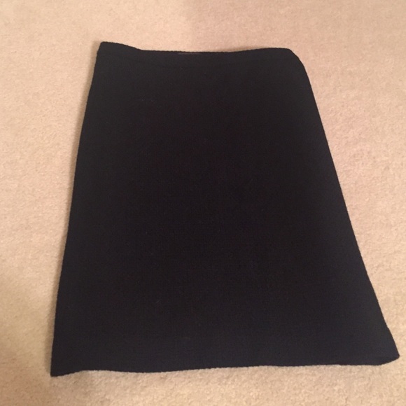 Banana Republic wool textured skirt
