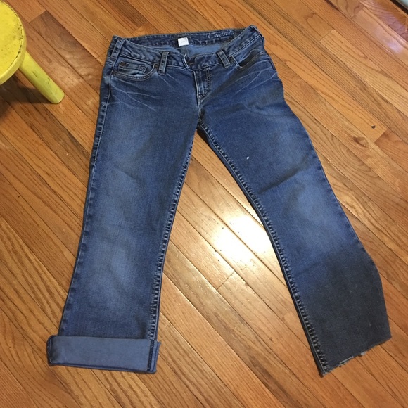Silver jeans size 3033 they were cut to be capris - Picture 1 of 4