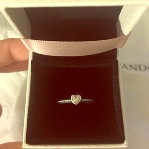 Pandora size 6 "One Love" ring