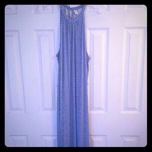 Blue with white daisies maxi by Old Navy